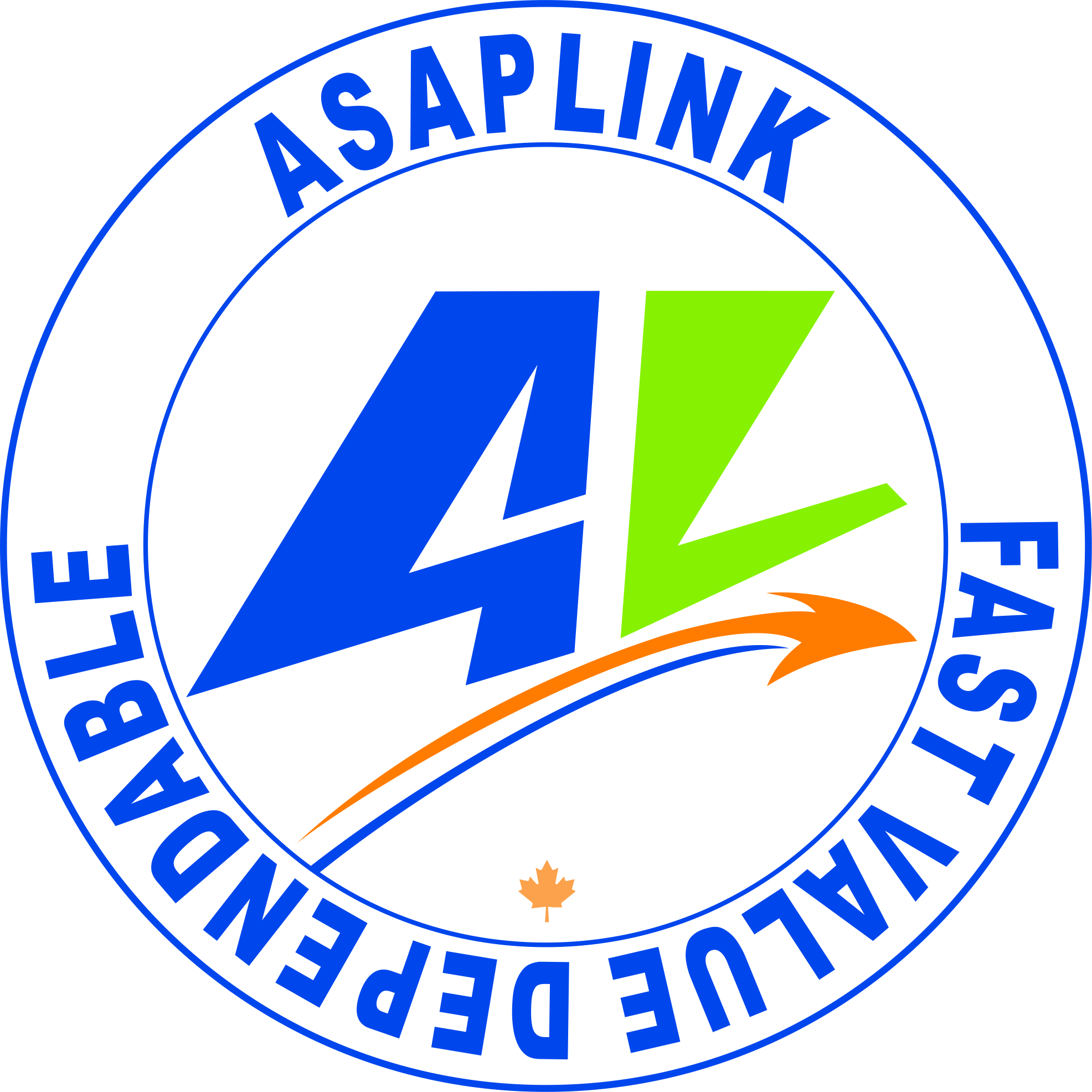 ASAPLINK badge logo